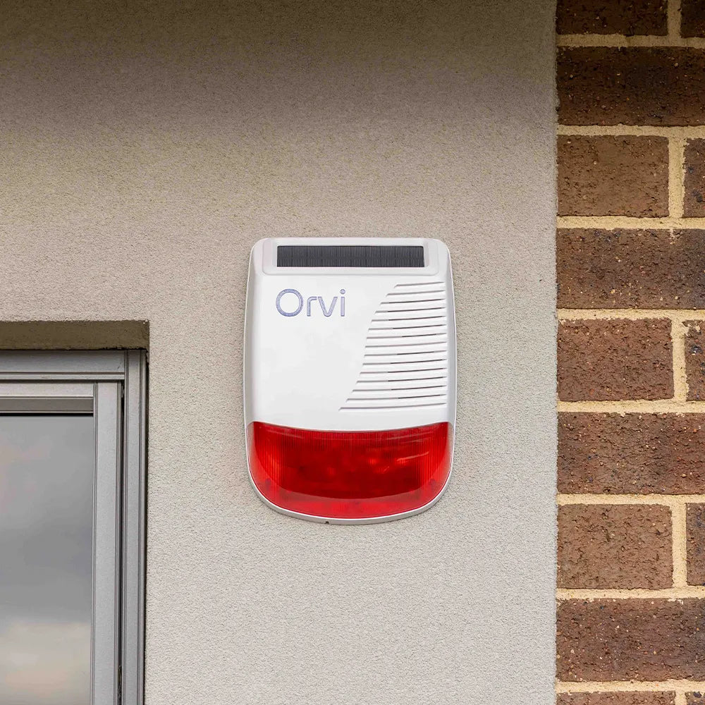 Orvi Pro Security Kit - Alarm System, Camera, Video Door Bell, Siren