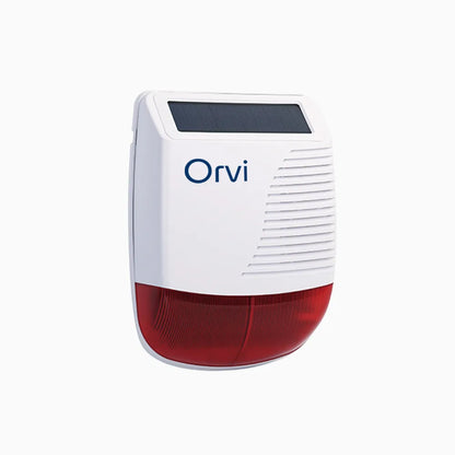 Orvi Pro Security Kit - Alarm System, Camera, Video Door Bell, Siren
